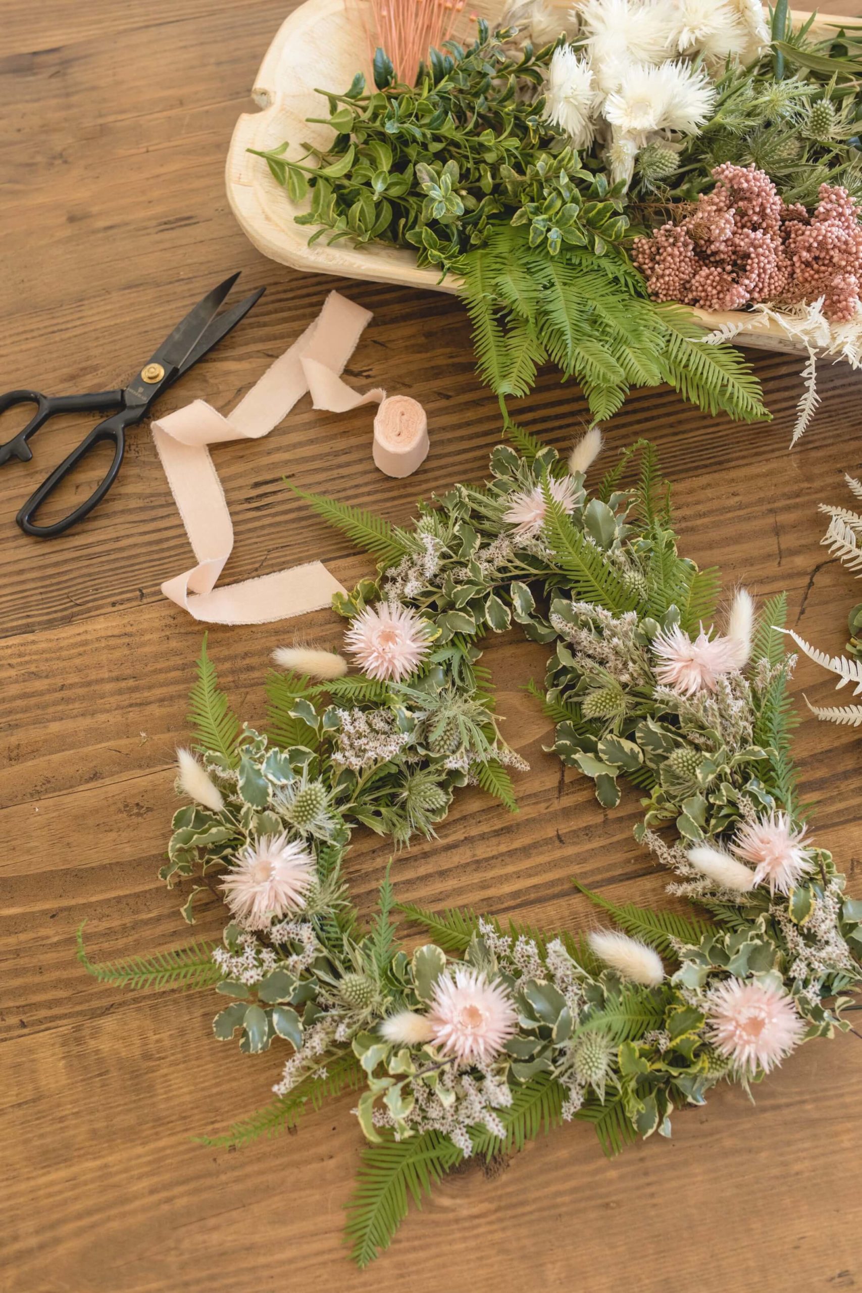 heart wreath workshop image scaled
